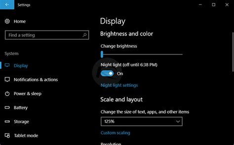 How To Enable Night Light On Windows 10 | Redmond Pie