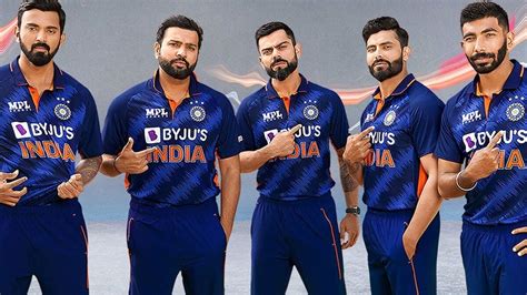 'Billion Cheers jersey': BCCI unveils Team India's new kit for T20 ...