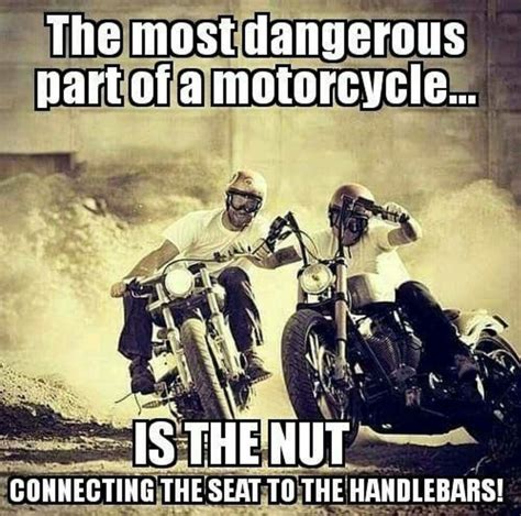 Very Important to check this all the time! | Motorcycle humor, Biker ...