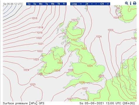 Weather Forecast for Sat 5 Jun 21 — RAF Shawbury Gliding Club