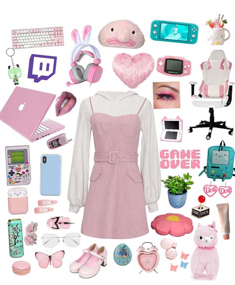 Black Girl Fashion, Kawaii Fashion, Kawaii Gamer Girl Outfit, Pink ...