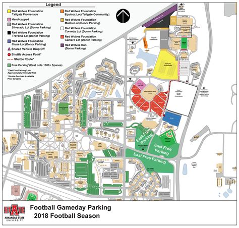 Navigating The Parking Lots: A Comprehensive Guide To Arkansas State ...