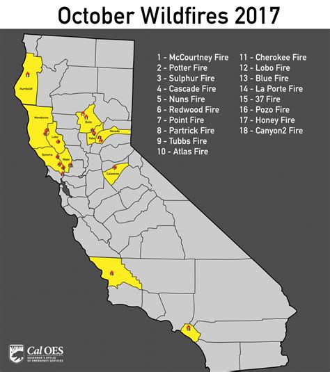 Santa Rosa Fire: Map Shows The Destruction In Napa, Sonoma Counties ...