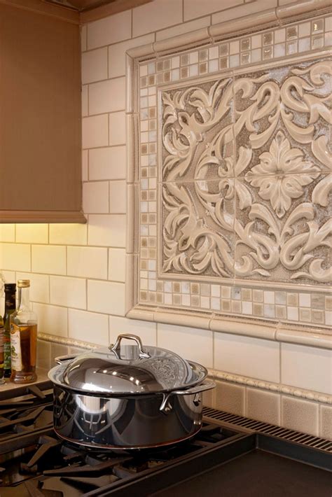 50 Affordable Kitchen Backsplash Decor Ideas - SWEETYHOMEE | Mosaic ...