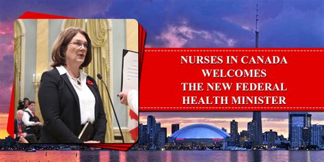 Nurses in Canada Welcomes the New Federal Health Minister | INSCOL Canada