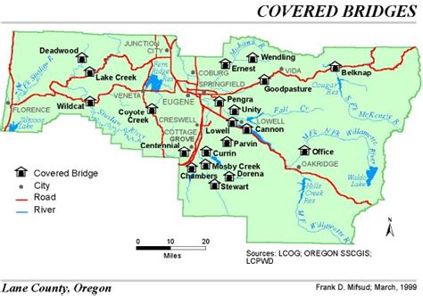 Lane County Oregon - Covered Bridges, Waterfalls & Wine - The Maritime ...