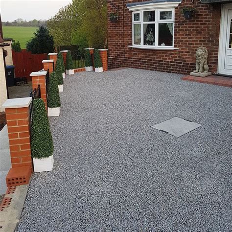 Front Garden Transformed Into A 30m² X-Grid® Gravel Driveway