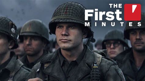 The First 15 Minutes of Call of Duty: WW2 Single-Player Campaign ...