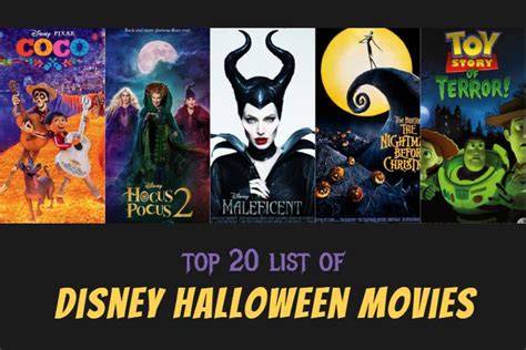 20 Best Disney Halloween Movies: Top Halloween Film List | Fotor