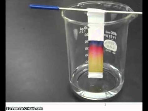 Simple paper chromatography | Doovi