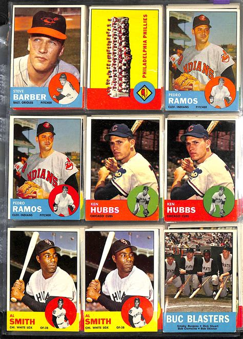 Lot Detail - Lot Of 230 Assorted Topps Baseball Cards From 1963-65