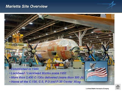 Lockheed Martin Aeronautics Company Marietta Visit Information A