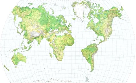 Map : A mirrored world map shows an interesting perspective ...