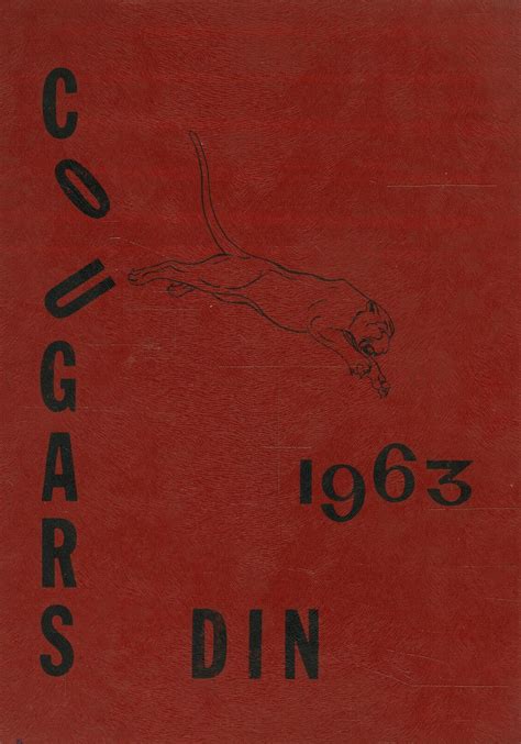 1963 yearbook from Burlington High School from Burlington, Colorado