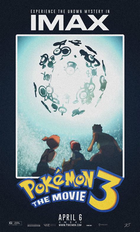 Pokemon 3: The Movie - Fan IMAX Poster by JT00567 on DeviantArt