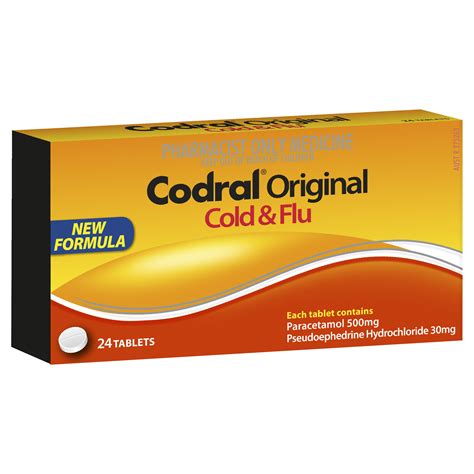 Codral Original Cold & Flu Tab 24 S3 | Amals Discount Chemist