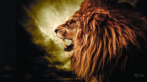 Roaring Lion Wallpapers - Wallpaper Cave