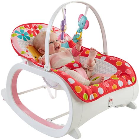 Fisher Price Infant-To-Toddler Rocker Baby Seat Bouncer Chair Play Toy ...