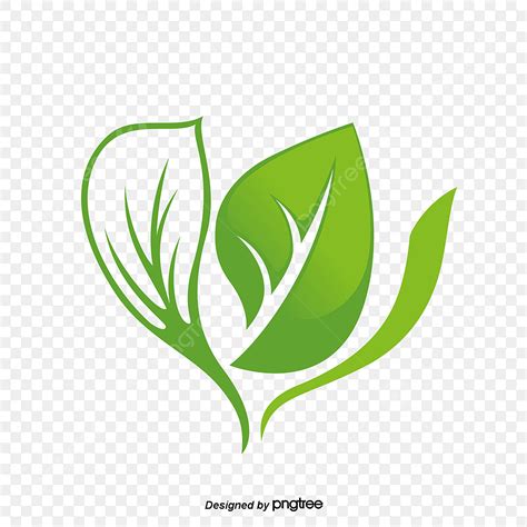 Leaf Logo Design PNG Transparent, Green Leaf Logo Design, Leaf Clipart ...