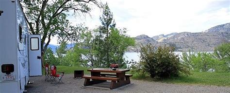 North Campground, Okanagan Lake Provincial Park, Summerland, British ...