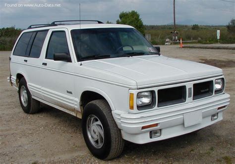 1990 Oldsmobile Bravada 4.3 V6 (203 Hp) | Technical specs, data, fuel ...