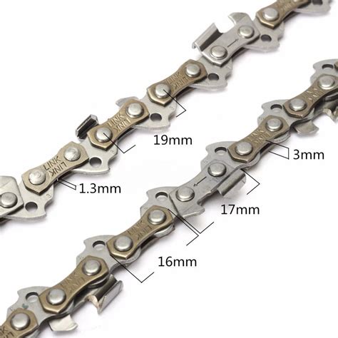 10'' Chainsaw Chain Blade Saw Chain Blade 40 DL Drive Links 3/8'' Pitch ...