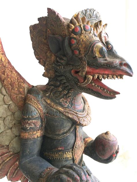 Unknown - Garuda Temple Sculpture 19th Century Bali at 1stDibs | garuda ...