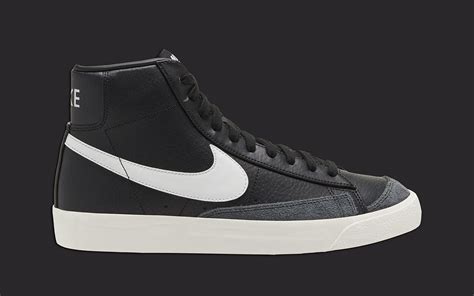 Nike Blazer Mid '77 Appears in Black Leather | HOUSE OF HEAT