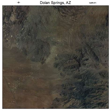 Aerial Photography Map of Dolan Springs, AZ Arizona