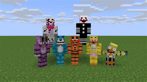 Fnaf 5 Minecraft Skins | Minecrafts Skins