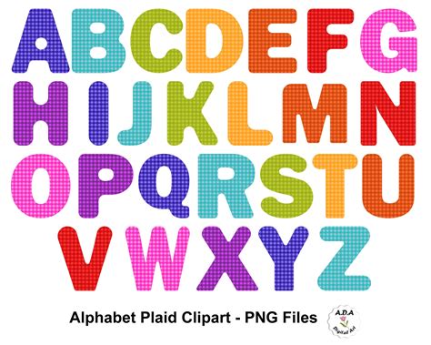 Alphabet Clipart | ubicaciondepersonas.cdmx.gob.mx