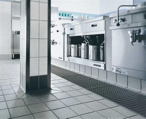 Durable and Stylish Industrial Kitchen Flooring