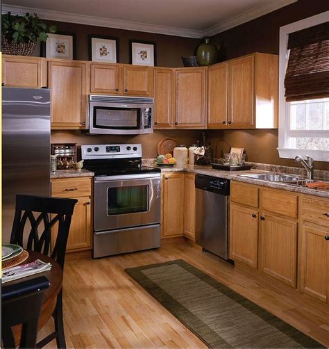 Bringing Life To Your Kitchen With Brown Cabinets And Paint Colors ...