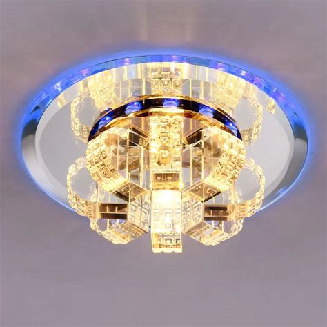 Modern 3W LED Crystal Corridor ceiling lamp New Style hallway balcony ...