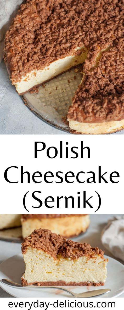 Sernik - Polish Cheesecake Recipe - Everyday Delicious