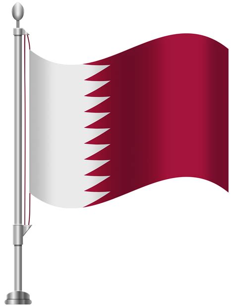 Qatar Flag PNG Clip Art - Best WEB Clipart