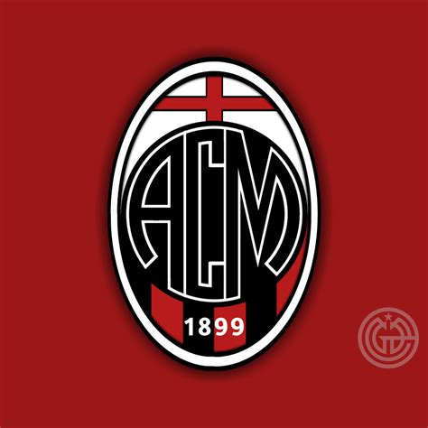 Redesign logo AC MILAN 1899