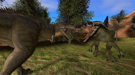 Spinosaurus vs Carcharodontosaurus by Nightmare72702 on DeviantArt