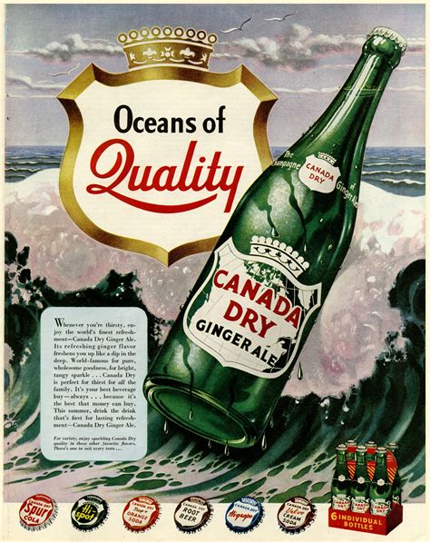 Antique Canada Dry Ginger Ale Bottles - Antique Poster