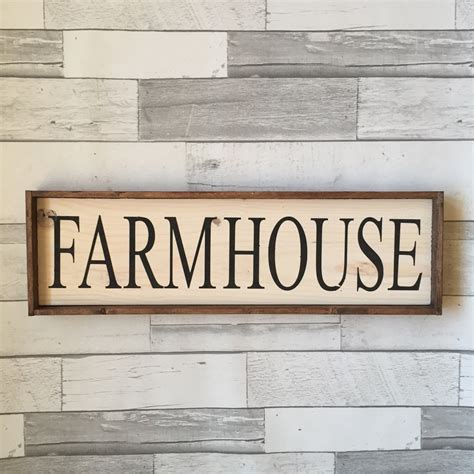 Farm House Sign Rustic Sign Wooden Sign Farmhouse Decor