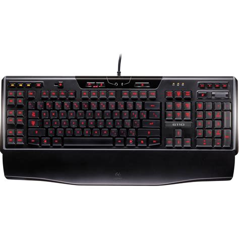 Logitech G110 Gaming Keyboard 920-002232 B&H Photo Video