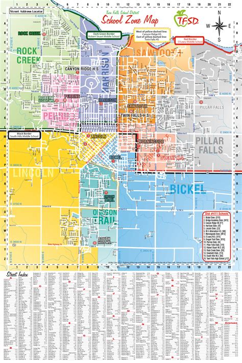 Twin Falls School District Map | BHHS Idaho Homes & Properties