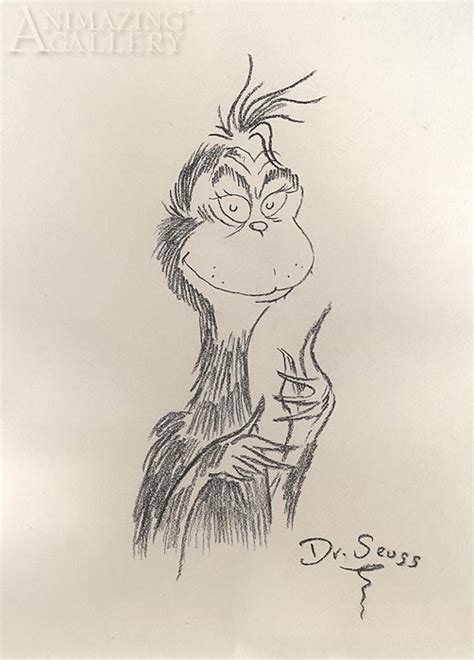 Original illustration by Dr Seuss featuring The Grinch Who Stole ...