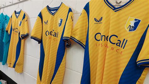 Mansfield Town FC on Twitter: "😮‍💨 Our new home kit is ready for its in ...