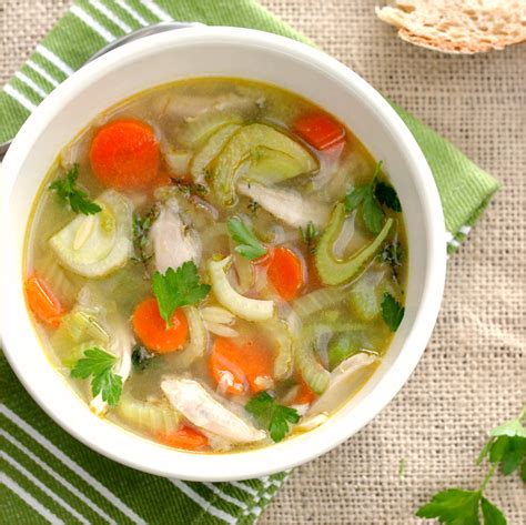 Chicken Vegetable Soup with Green Garlic – TasteFood