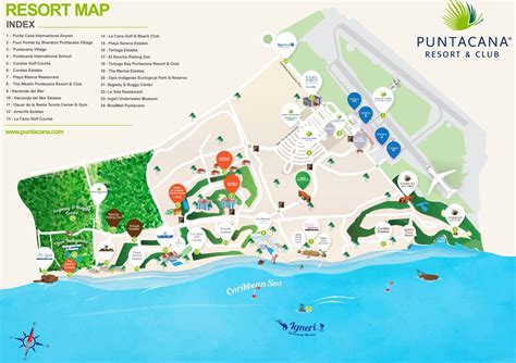 Resort Map | Punta Cana Resort & Club | Punta Cana, D.R.