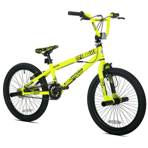 Kent 20" Thruster Chaos Boys BMX Bike, Neon Yellow - Walmart.com ...