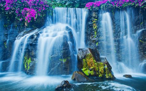 Rainbow Waterfall Wallpapers - Top Free Rainbow Waterfall Backgrounds ...