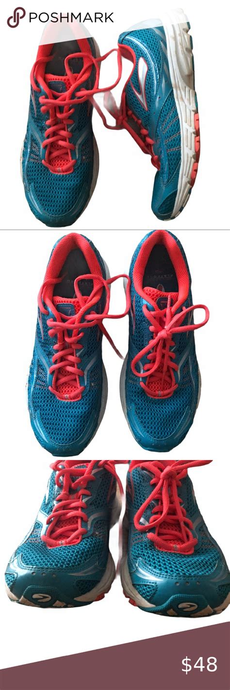 Brooks Launch Running Shoes Caribbean Blue Coral 9 | Brooks launch ...