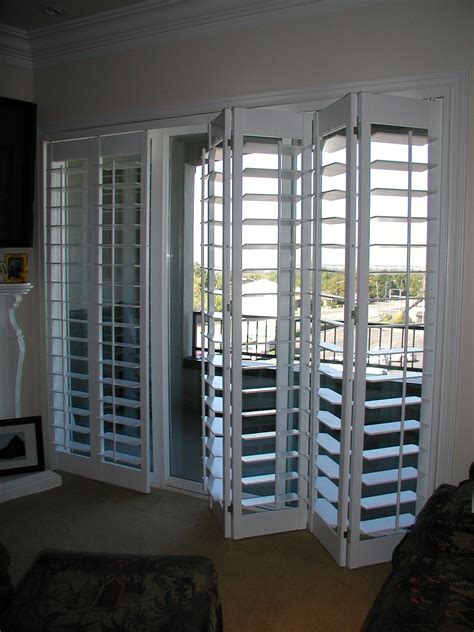 Sliding Door Shutters | Bi-Fold Shutters | Stanfieldshutter.com ...